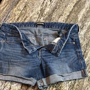 Express Denim Shorts